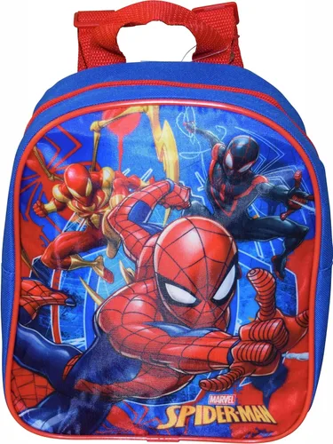 Vista 2 de Ruz Spider-Man - Mini mochila de 10 pulgadas, color azul y rojo, Azul-rojo