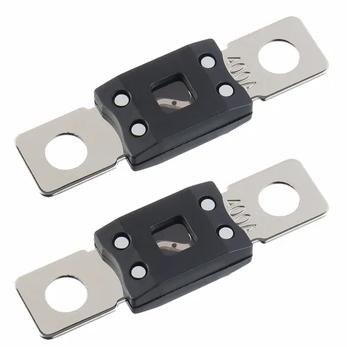 Vista 16 de Fusible de Alta Corriente MEGA 40A - Fusible de Perno de 40 Amperios para Automóviles, Camiones, Vehículos de Construcción, Autobuses, Caravanas