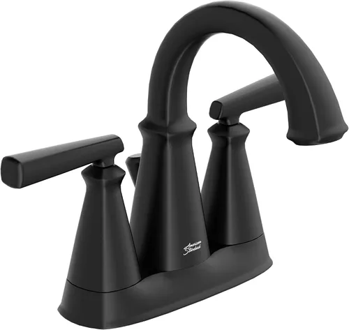 Vista 5 de American Standard 7018201.295 Edgemere Centerset - Grifo de baño, níquel cepillado