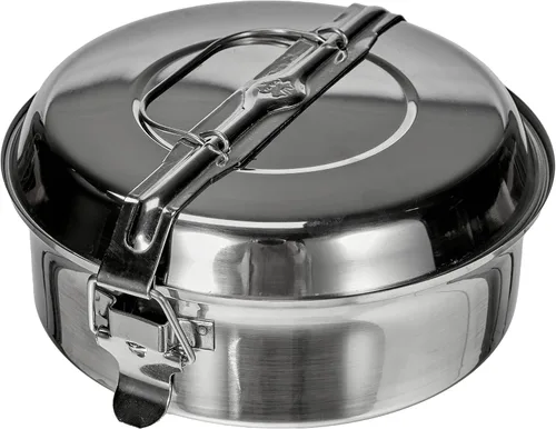 Vista 2 de Ilsa 5041 – Fiambrera de acero inoxidable, plata 5.5 in plata metalizada