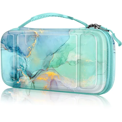 Vista 20 de FINTIE - Funda de transporte a prueba de golpes para Nintendo Switch Lite 2019 Hard Shell Protective Cover, Portable Travel Storage Bag, Game Card