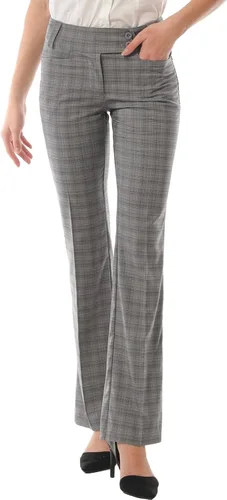 Vista 36 de Design by Olivia Pantalones de oficina de corte holgado para mujer