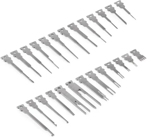 Vista 6 de JRready ST5255-05 Kit de herramientas extractoras de pines Herramienta de extracción de terminales con 5 puntas de repuesto para Molex Mini-Fit Jr.