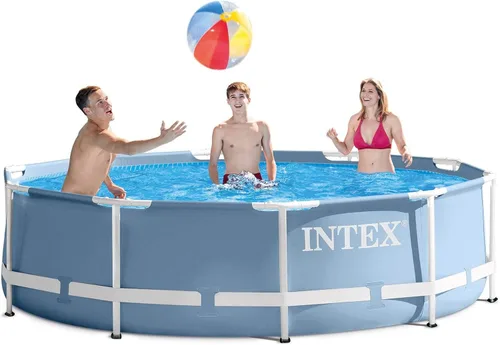 Vista 2 de Intex 12 pies x 30 pulgadas - Juego de Piscina de Marco Prisma con Bomba de Filtro