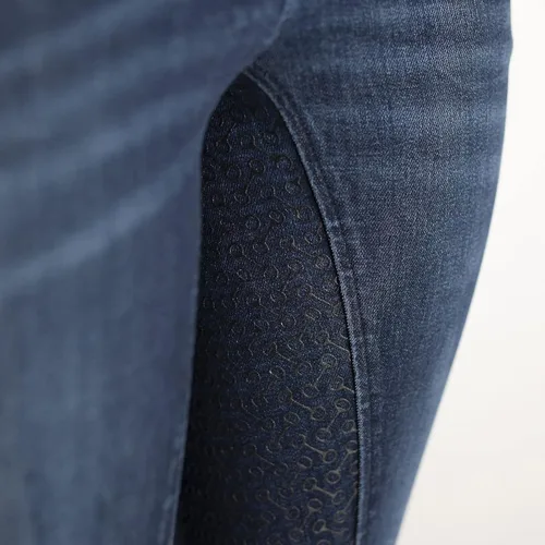 Vista 5 de HORZE Kaia - Pantalones de asiento completo de silicona de cintura alta para mujer