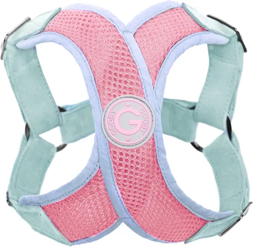 Vista 7 de gooby Choke última intervensión Perfect Fit Active X step-in sintético Piel de Cordero. Soft Arnés para perros pequeños, L, Hunter Green