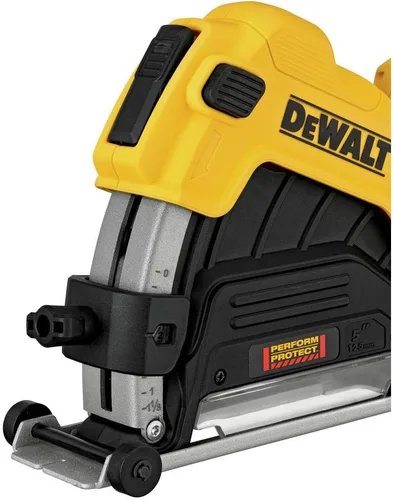Vista 5 de DEWALT Amoladora angular con kit de cubierta de polvo, 4-1/2 pulgadas a 5 pulgadas (DWE46123)