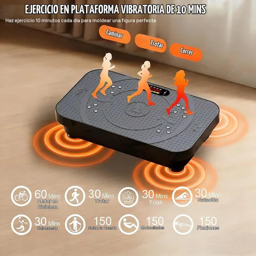 Vista 6 de PBYRD Vibration Plate for Lymphatic Drainage, Full Body Shaker Machine