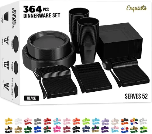 Vista 29 de Juego de 390 platos y servilletas del 4 de julio, platos de papel del 4 de 4 de julio 2