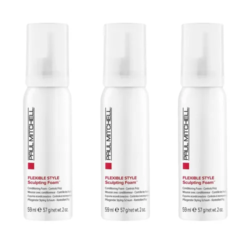Vista 12 de Paul Mitchell Sculpting Foam, Touchable, Flexible Hold + Frizz Control, For All Hair Types