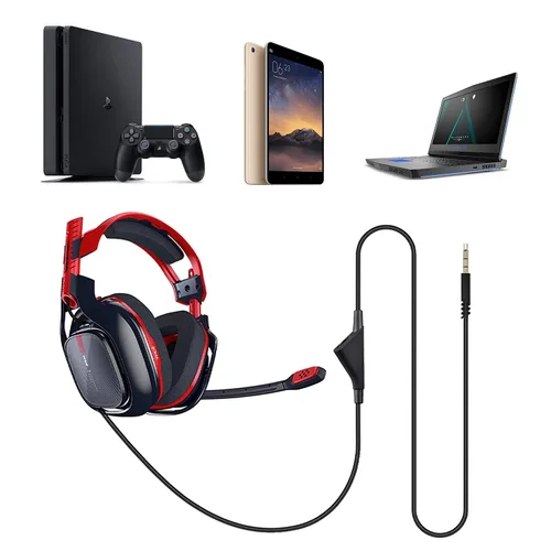 Vista 9 de ElloGear Cable de repuesto para Astro A10 con control de volumen - Paquete de 2