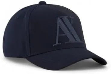 Vista 5 de AX ARMANI EXCHANGE Sombrero 3D Rubber Ax Tonal Logo para hombre, marino