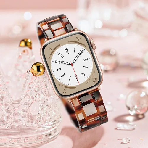 Vista 6 de Bandas para Apple Watch Light House - Correas de resina ligera de moda para iWatch para mujeres y hombres 38mm/40mm/41mm/42mm (Series 11 10)