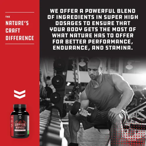 Vista 2 de Potenciador de testosterona extra fuerte para hombres, suplemento natural para hombres con hierba de cabra cachonda, raíz de maca, Tongkat Ali
