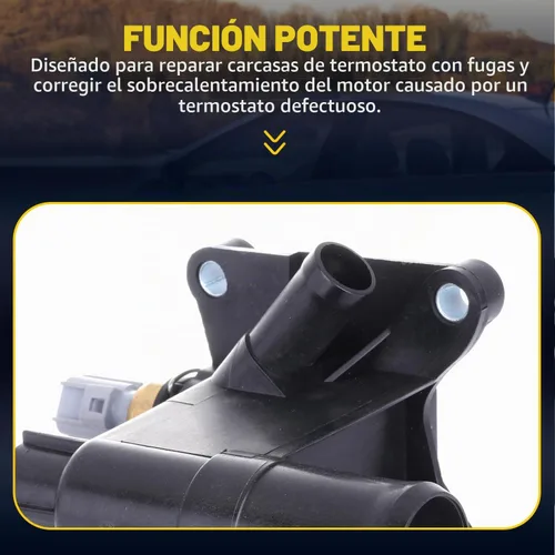 Vista 5 de Conjunto de carcasa del termostato del refrigerante del motor OCPTY