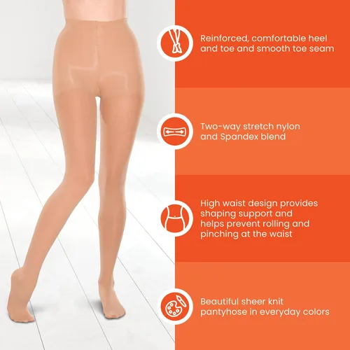Vista 4 de THERAFIRM womens Pantyhose