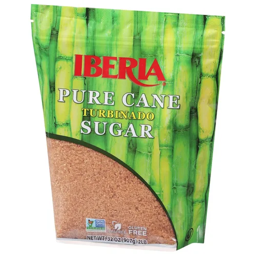 Vista 3 de Iberia Pure Cane Turbinado - Azúcar crudo, 32 onzas