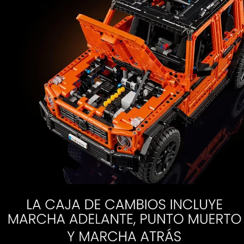 Vista 4 de LEGO Technic Mercedes-Benz G 500 Professional Line - Juego de construcción de Mercedes G-Wagon para adultos, mayores de 18 años, regalo