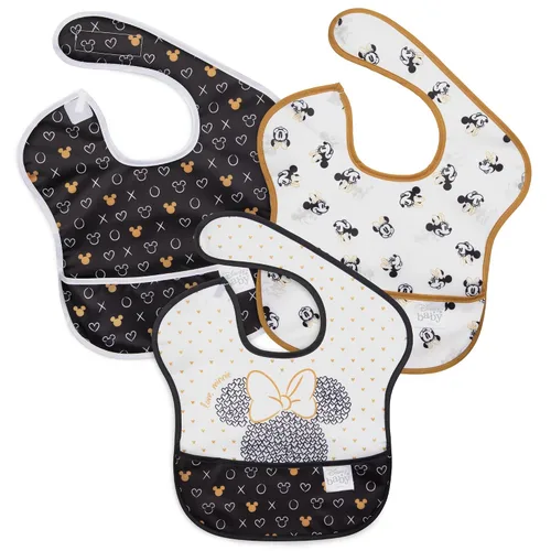 Vista 11 de Bumkins Baberos para niña o niño, SuperBib para bebés y niños pequeños de 6 a 24 meses, imprescindibles para comer, alimentar, suministros