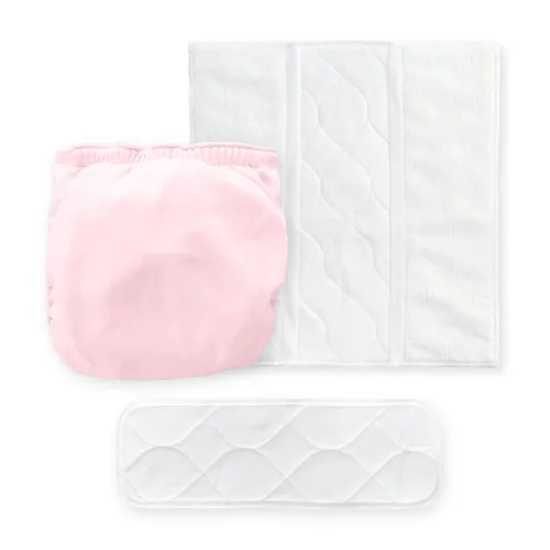Vista 10 de Amazing Baby SmartNappy Cubre pañal de mezclilla NextGen Hybrid Azul pastel