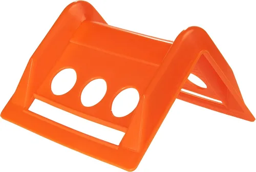 Vista 3 de Paquete de 20 protectores de borde plano de 4 pulgadas, protectores de amarre de esquina resistentes para cargas de carga y envío (20)
