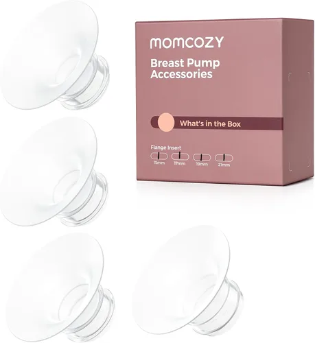 Vista 26 de Momcozy Extractor de leche portátil BP334 Air 1, 2 unidades rojo