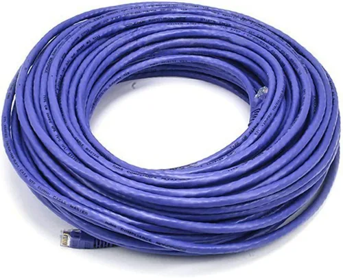 Vista 20 de 0.5FT 24AWG Cat5e 350MHz UTP Cable de red Ethernet de cobre desnudo - Negro