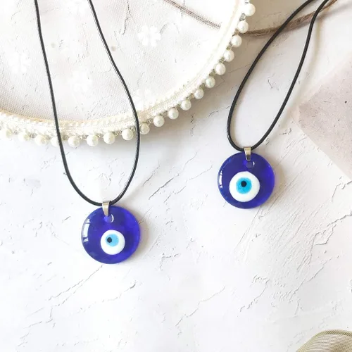 Vista 5 de choice of all Collar de mal de ojo para mujer, gargantilla dorada con protección contra el mal de ojo para niñas, collar de protección turca
