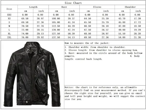 Vista 4 de CHOUYATOU - Chaqueta de piel sintética para hombre