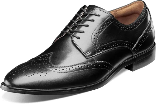 Vista 9 de Florsheim Rubano Oxford de punta de ala para hombre Negro