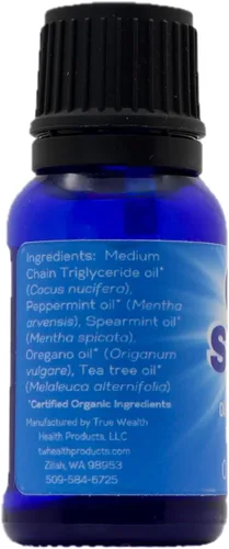 Vista 2 de Aceite dental para enfermedades de las encías y gingivitis – Aceites esenciales orgánicos formulados por doctorado – Alivia el sangrado, el dolor