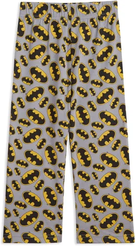 Vista 7 de DC Comics Justice League Superman Batman - Conjunto de pijama de 3 piezas para niños pequeños y grandes