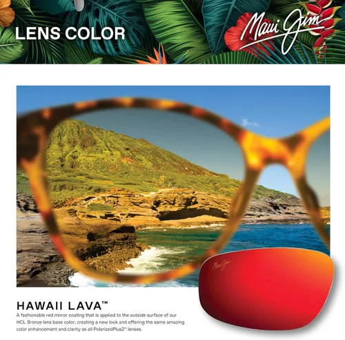 Vista 5 de Maui Jim Gafas de sol redondas Half Moon