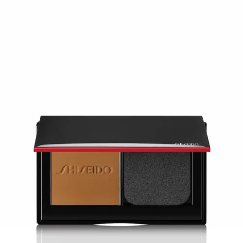 Vista 18 de Shiseido Synchro Skin - Base de maquillaje en polvo con acabado personalizado, cobertura transparente a media de 24 horas con control de brillo, a