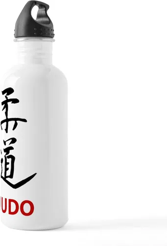 Vista 3 de CafePress Judo - Botella de agua de acero inoxidable, 1 botella de agua de acero inoxidable de 34 onzas