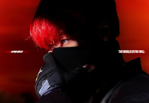 Vista 7 de ATEEZ THE WORLD EP.FIN : WILL 2nd Album Photobook+Sticker+Photocard+Tracking Sealed Standard Z Version