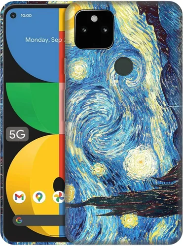 Vista 27 de GlamCase for Google Pixel 5a 5G, Pixel 5a Case - Basketball On Fire Printed Cute Slim Fit Hard Plastic Protective Designer Back Phone Case/Cover for