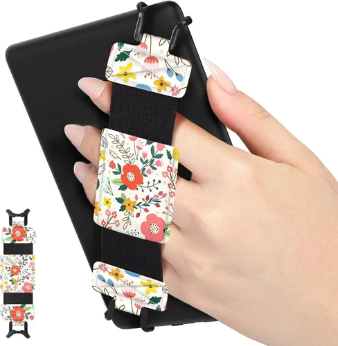 Vista 12 de MoKo Correa de mano suave para Kindle eReaders Fire Tablet de 6-8" Kindle/Kobo/Voyaga/Lenovo/Sony Kindle E-Book Tablet, Correa de mano versátil