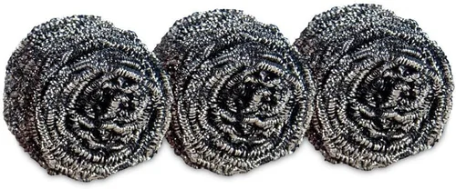 Vista 8 de Scotch-Brite Almohadillas de limpieza con revestimiento de cobre, 3 almohadillas para fregar (paquete de 2)