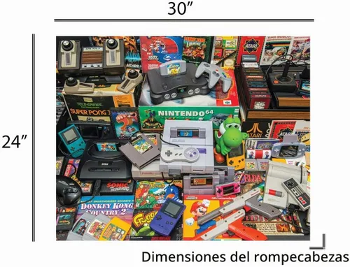 Vista 5 de Rompecabezas de 1000 piezas Springbok Gamer's Trove, Multi
