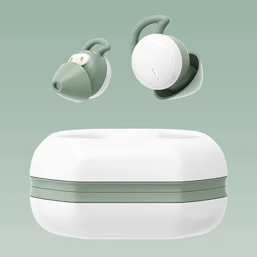Vista 12 de Audífonos para dormir, auriculares inalámbricos Bluetooth para dormir de lado, para insomnio, ronquidos, invisibles, cómodos con cancelación