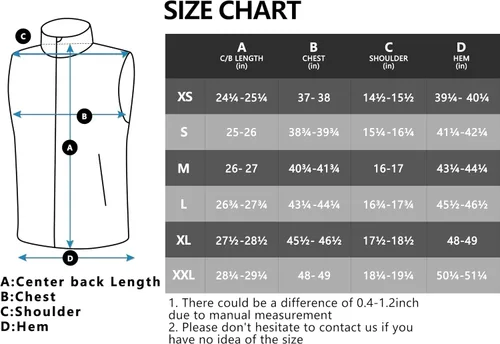 Vista 7 de Little Donkey Andy Chaleco Softshell para mujer, chaleco de golf ligero a prueba de viento, chaleco de ciclismo sin mangas para correr, senderismo