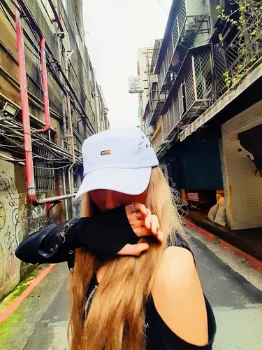 Vista 7 de FK FORKICKS Gorra de béisbol lavable a rayas para hombre y mujer, Negro