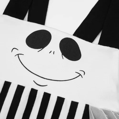 Vista 4 de Patgoal Disfraz de calabaza para bebés y niñas, vestido de falda de tul, tutú de Halloween, para recién nacidos, para niñas pequeñas, enterizos