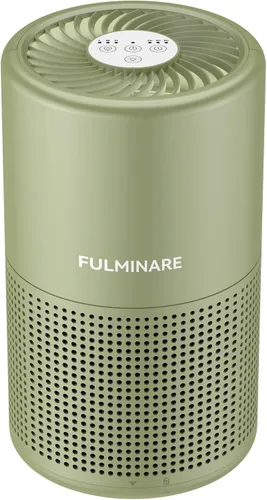 Vista 13 de FULMINARE Purificadores de aire para el hogar dormitorio H13 HEPA purificador de aire, 3 velocidades, temporizador, 24 dB, pequeño mini purificador
