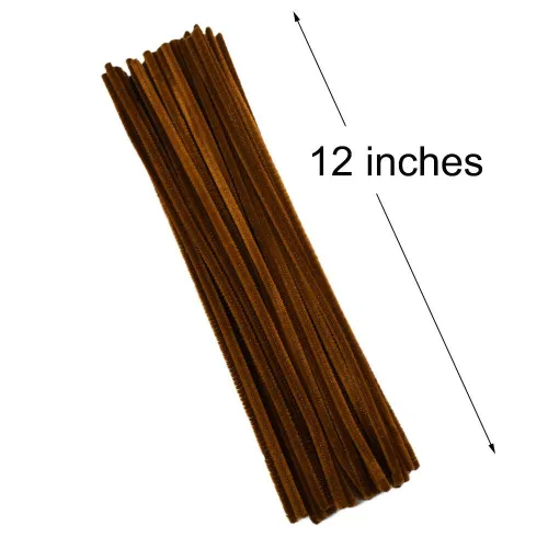 Vista 3 de Limpiapipas, 50 piezas de tallo de felpilla para manualidades