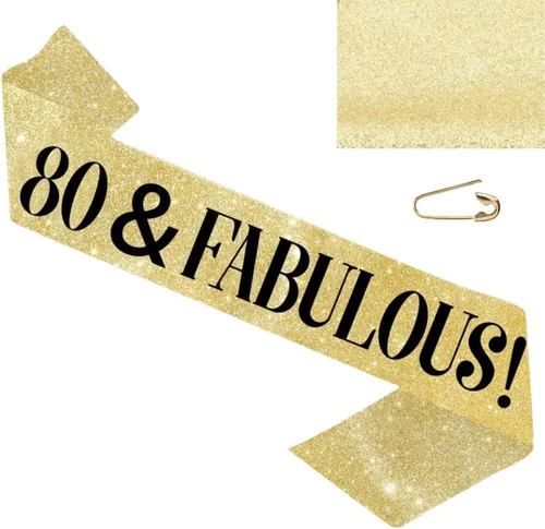 Vista 12 de Banda de cumpleaños número 50 – Banda de cumpleaños «50 & Fabulous» – Banda de cumpleaños 50 para mujer – Banda de cumpleaños 50 para hombres