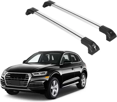 Vista 12 de ERKUL Barras Transversales de Techo para Audi Q3 2012-2018 Barras Transversales de Aluminio con Candado Antirrobo para Techo Compatible con Negro