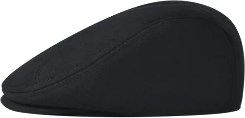 Vista 3 de Sombreros de algodón para hombre, gorra plana ajustable irlandesa