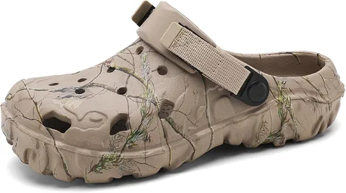 Vista 7 de Zuecos para hombre y mujer, sandalias deportivas para exteriores, antideslizantes, para jardín, trabajo, transpirables, impermeables, ligeras